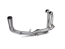 Akrapovic Stainless Steel Exhaust Header for the Aprilia Tuareg 660