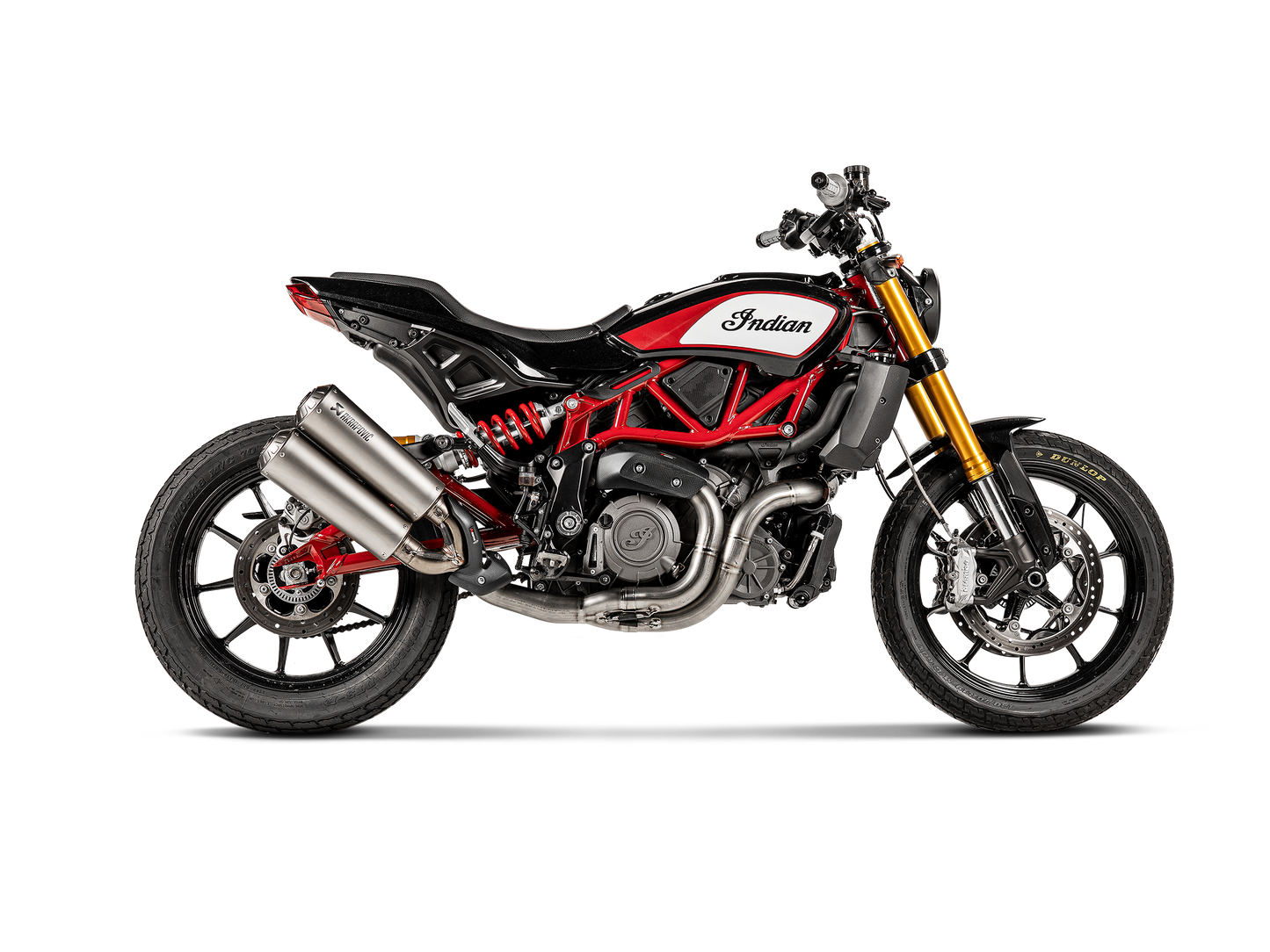 Akrapovic Titanium Exhaust Header For Indian FTR 1200 (Flat Track Racer)