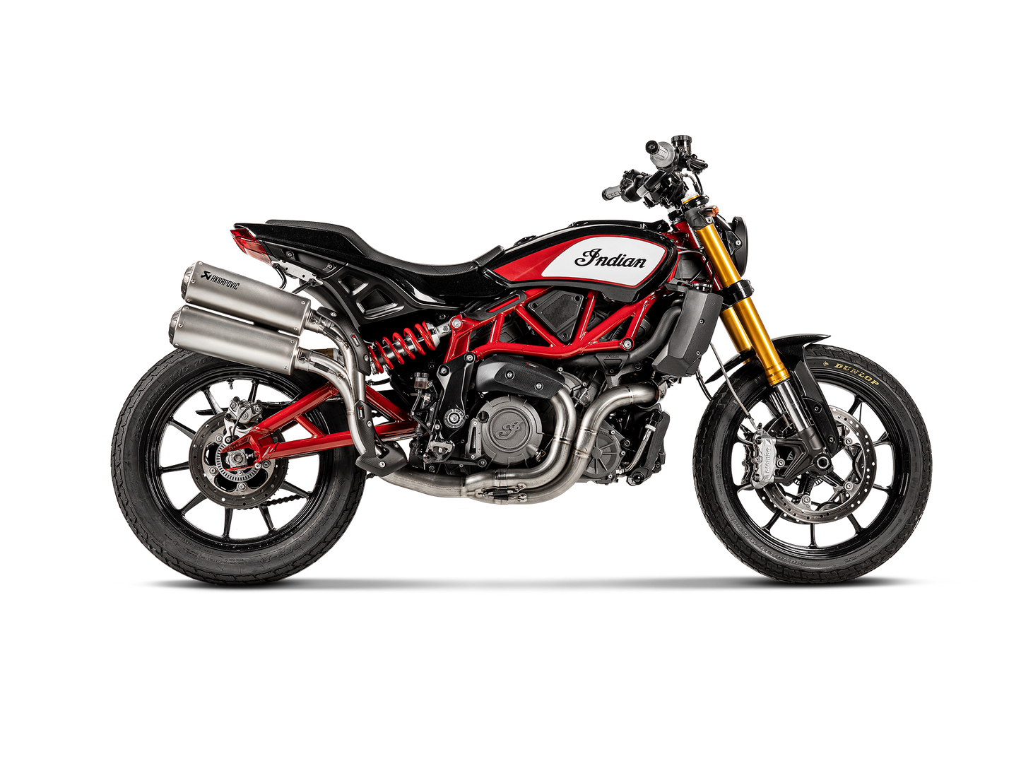 Akrapovic Titanium Exhaust Header For Indian FTR 1200 (Flat Track Racer)