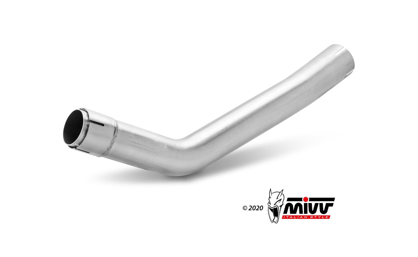 MIVV No-kat Pipe (compatible with MIVV Suono and Oval silencers only) For Benelli Leoncino 2017-2021