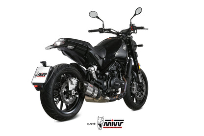 MIVV Slip-on, Suono Stainless Steel, Standard Exhaust For Benelli Leoncino 2017-2021