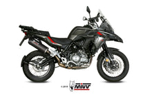 MIVV Slip-on, Oval Carbon, Standard Exhaust For Benelli TRK 502X 2018-2021