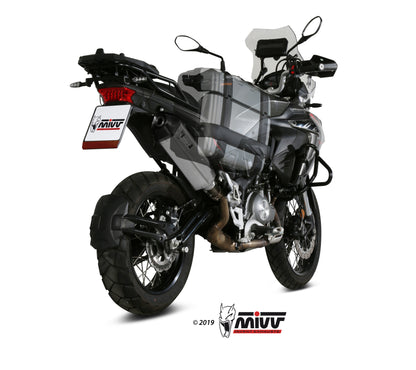 MIVV Slip-on, Speed Edge Stainless Steel, Standard Exhaust For Benelli TRK 502X 2018-2021