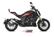 MIVV Slip-on, MK3 Stainless Steel, Standard Exhaust For Benelli 502C 2019-2021