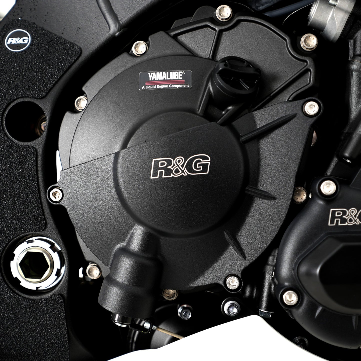 R&G Racing PRO Engine Clutch Case cover (RHS) for the Yamaha YZF-R1/YZF-R1M 2017-2024