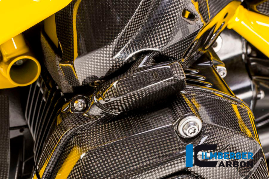 Ilmberger Carbon Injector Cover, Left Side Carbon for the BMW R 1200 GS '13-17, R 1200 GS Adventure 2014, R 1200 RS 2015
