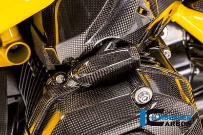 Ilmberger Carbon Injector Cover, Left Side Carbon for the BMW R 1200 GS '13-17, R 1200 GS Adventure 2014, R 1200 RS 2015
