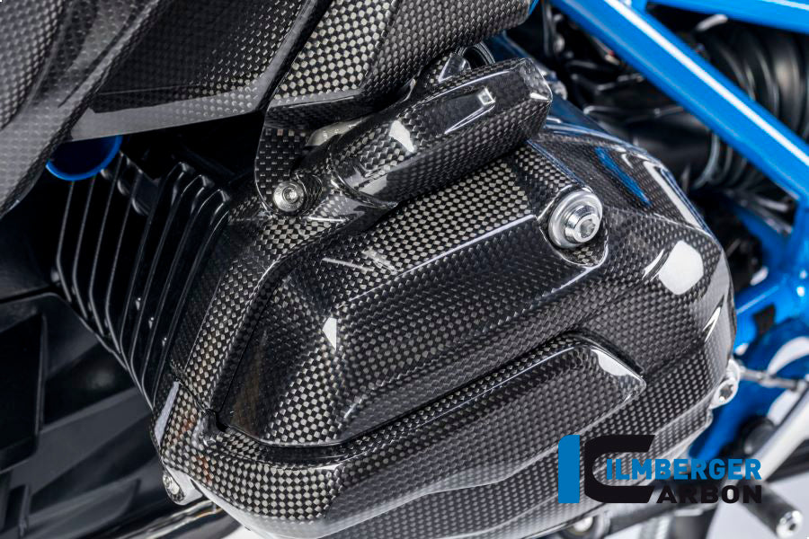 Ilmberger Carbon Injector Cover, Left Side Carbon for the BMW R 1200 GS '13-17, R 1200 GS Adventure 2014, R 1200 RS 2015