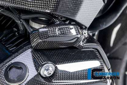 Ilmberger Carbon Injector Cover, Left Side Carbon for the BMW R 1200 GS '13-17, R 1200 GS Adventure 2014, R 1200 RS 2015