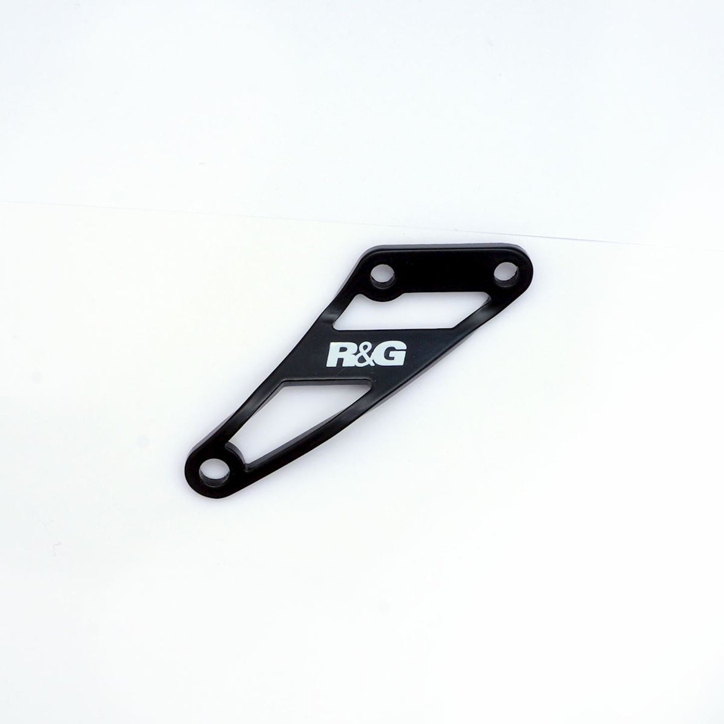 R&G Racing Exhaust Hanger (compatible with Akrapovic exhaust) Black for BMW F750GS/F850GS '17-'21