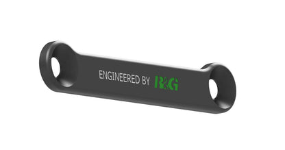 R&G Racing Exhaust Hanger & Rear Footrest Blanking Plate (kit) RHS for Kawasaki Z H2 '20-'21