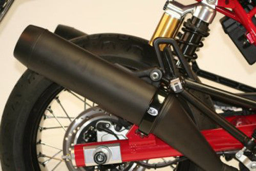 R&G Racing Exhaust Protector (Can Cover) Supermoto style 4.5-5 round profile