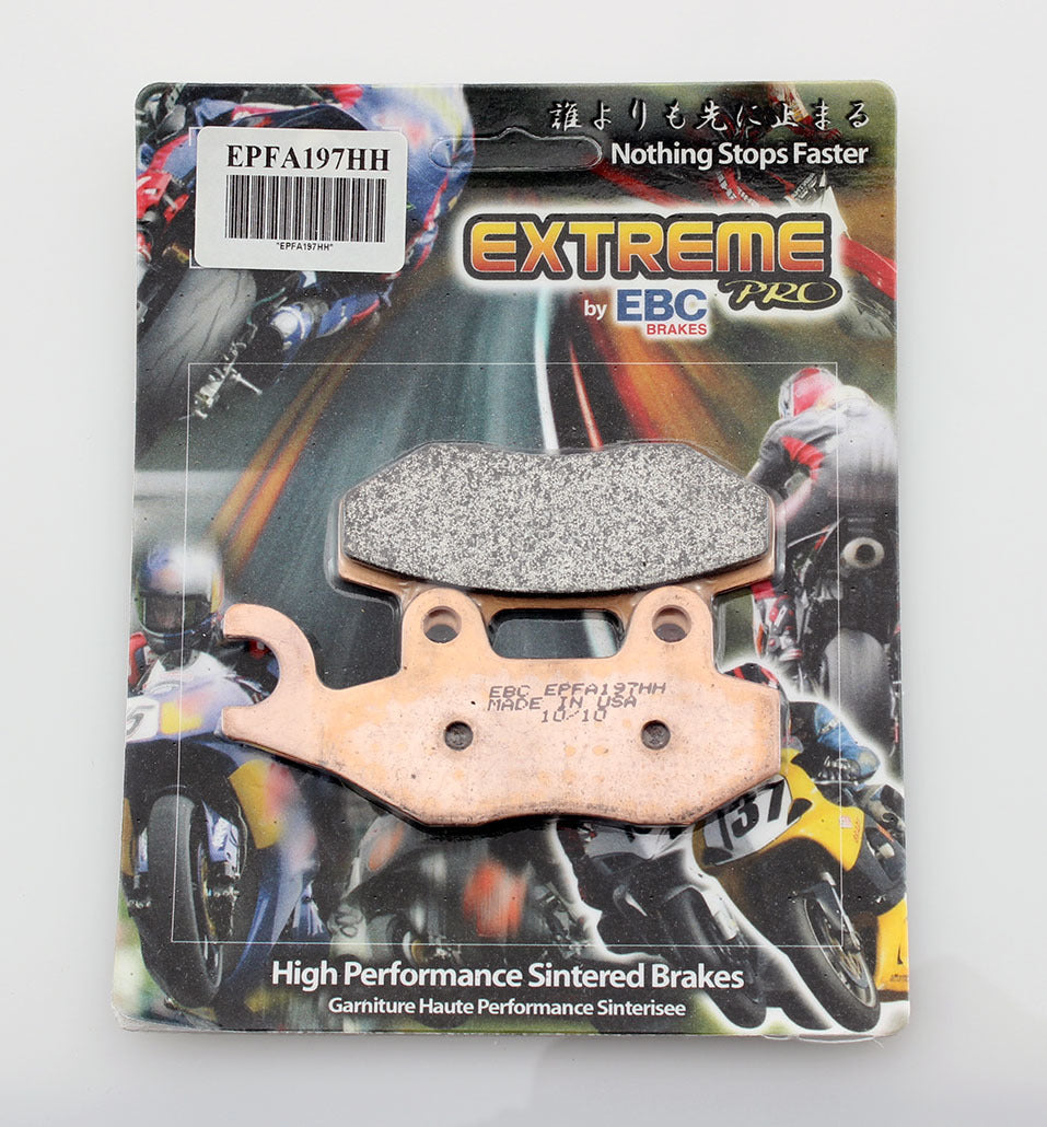 EBC Brakes EPFA Sintered Fast Street and Trackday Pads Front - EPFA197HH