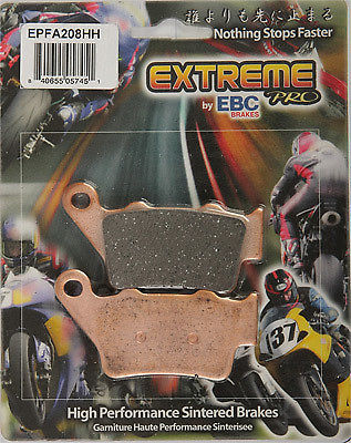 EBC Brakes EPFA Sintered Fast Street and Trackday Pads Rear - EPFA208HH