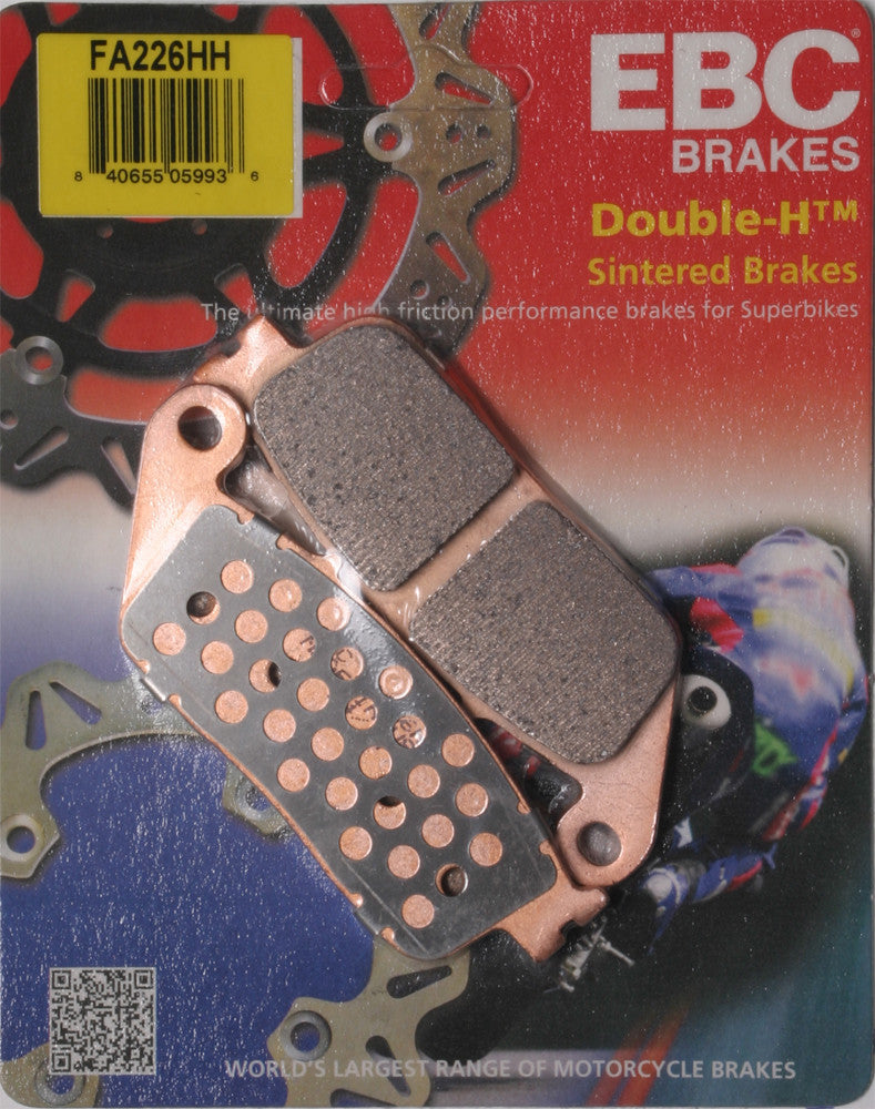 EBC Brakes EPFA Sintered Fast Street and Trackday Pads Front - EPFA226HH