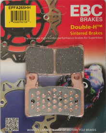 EBC Brakes EPFA Sintered Fast Street and Trackday Pads Front - EPFA265HH