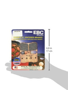 EBC Brakes EPFA Sintered Fast Street and Trackday Pads Front - EPFA347HH
