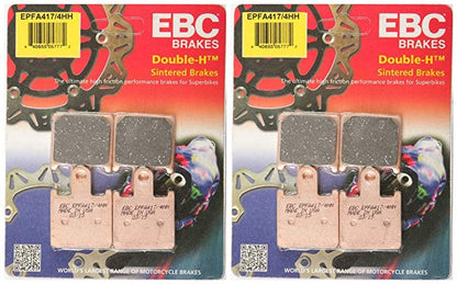 EBC Brakes EPFA Sintered Fast Street and Trackday Pads Front - EPFA417/4HH