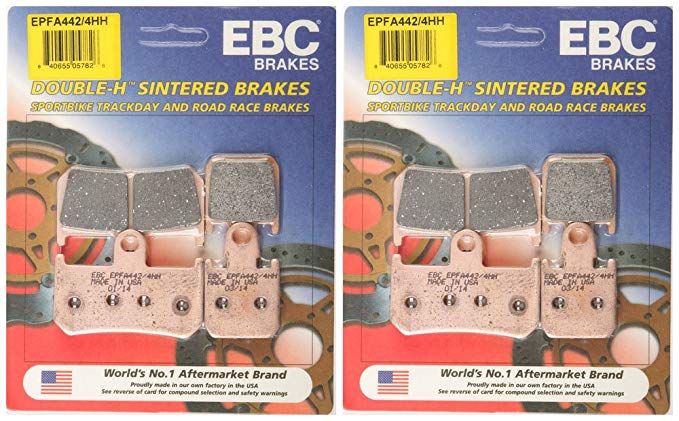 EBC Brakes EPFA Sintered Fast Street and Trackday Pads Front - EPFA442/4HH