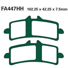 EBC Brakes EPFA Sintered Fast Street and Trackday Pads Front - EPFA447HH