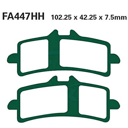EBC Brakes EPFA Sintered Fast Street and Trackday Pads Front - EPFA447HH