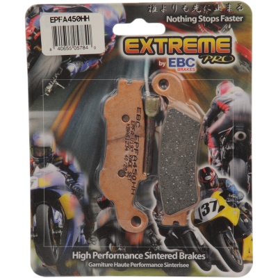 EBC Brakes EPFA Sintered Fast Street and Trackday Pads Front - EPFA450HH