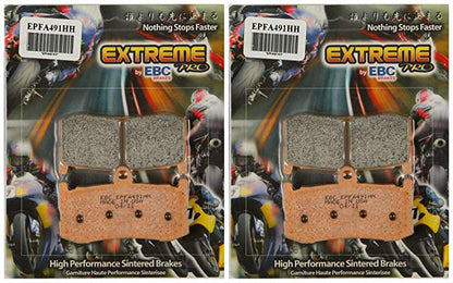 EBC Brakes EPFA Sintered Fast Street and Trackday Pads Front - EPFA491HH