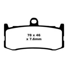 EBC Brakes EPFA Sintered Fast Street and Trackday Pads Front - EPFA491HH