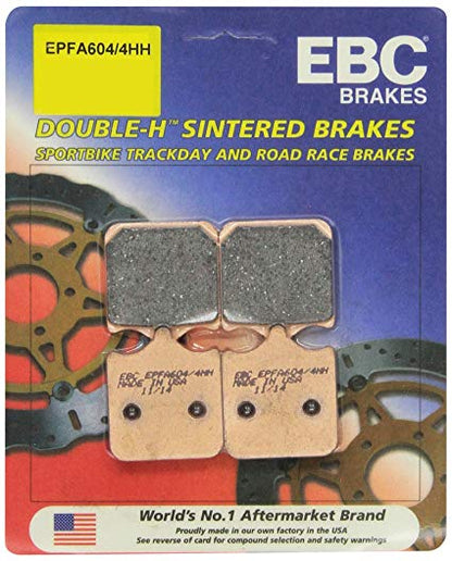 EBC Brakes EPFA Sintered Fast Street and Trackday Pads Front - EPFA604/4HH