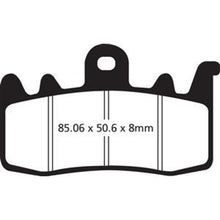 EBC Brakes EPFA Sintered Fast Street and Trackday Pads Front - EPFA630HH