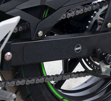 R&G Racing Boot Guard 2-Piece (left swingarm + exhaust shield) for Kawasaki Ninja 400 '18-'22, Ninja 250 '18-'19, Z400 '19-'22, Z250 '19-'21