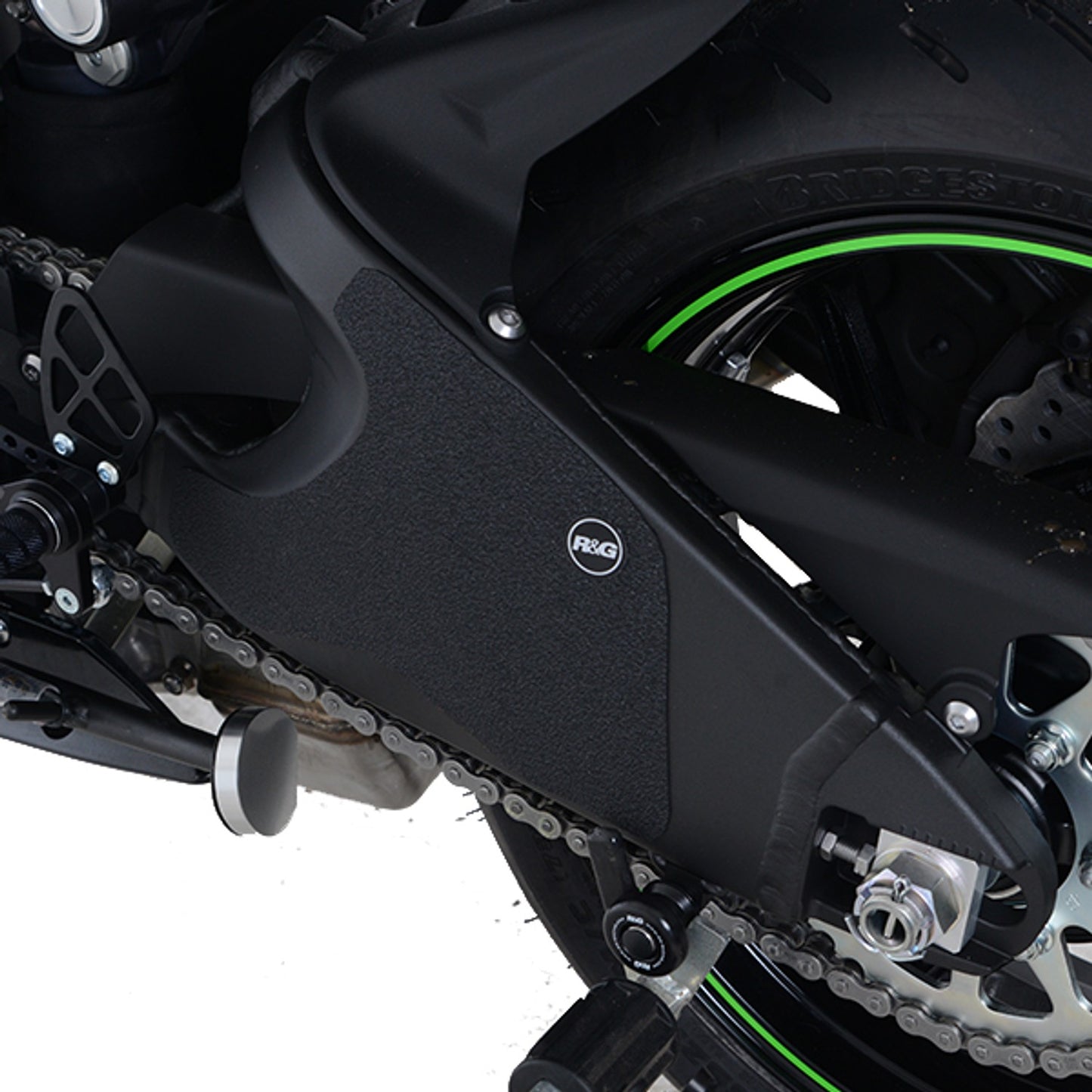 R&G Racing Boot Guard 2-Piece (1 on each side of swingarm) for Kawasaki ZX636 '98-'22