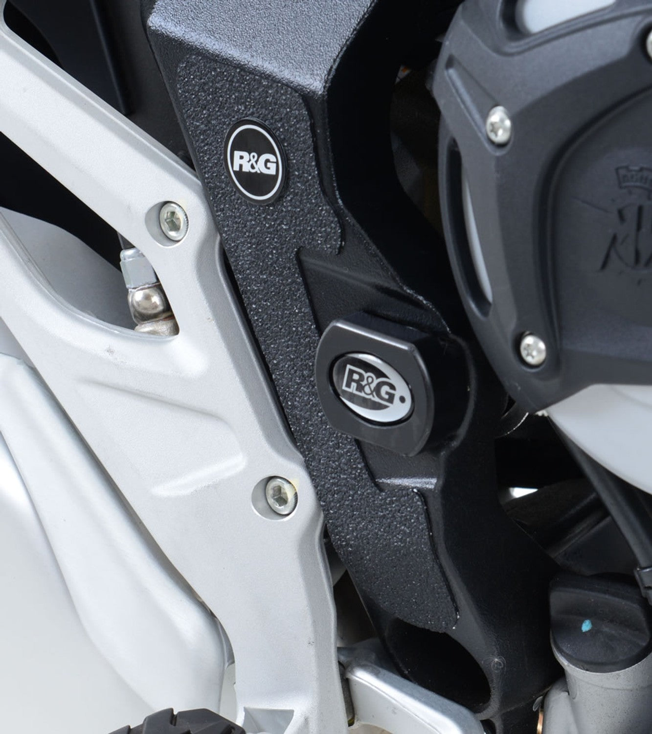 R&G Racing Boot Guard 2-piece for MV Agusta 800 Stradale '14-'18