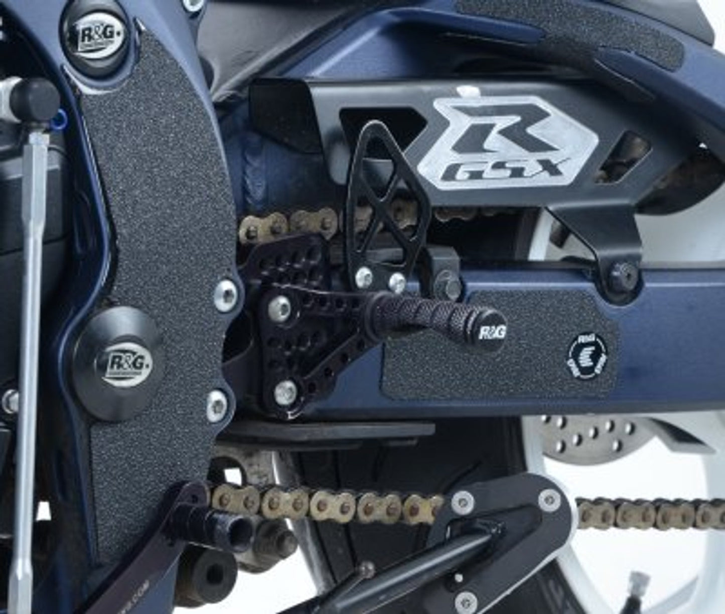 R&G Racing Boot Guard 5-piece for Suzuki GSX-R600 '88-'21, GSXR-750 '80-'21