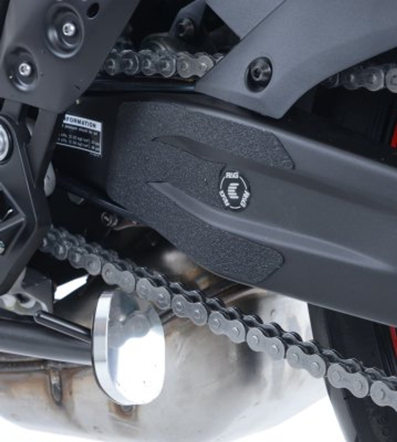 R&G Racing Boot Guard 2-piece for Yamaha R7 '22, MT-07 '13-'22, XSR700 '15-'22