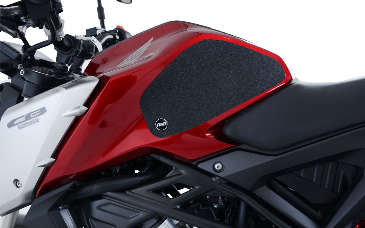 R&G Racing Tank Traction Grips : 2-Grip Kit for Honda CB125R '18-'22
