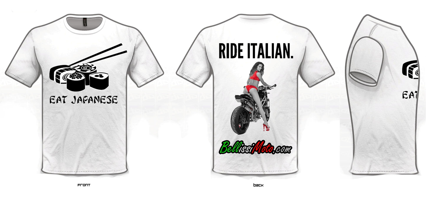 BellissiMoto "Eat Japanese" T-Shirt