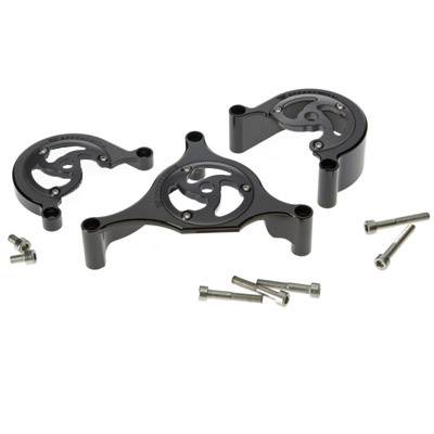 SpeedyMoto Leggero DS (Dual Spark) engine Belt Covers for Ducati