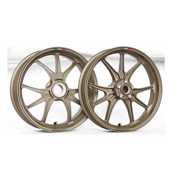 MARCHESINI - M9RS - SUPERLEGGERA - FORGED MAGNESIUM WHEEL SET: DUCATI PANIGALE 1199/1299 and V4