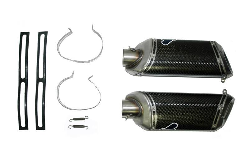 Termignoni Slip-ons for Ducati 848 / 1098 / 1198 / S / R - (Formally Ducati Performance 96456711B / 96198709B)