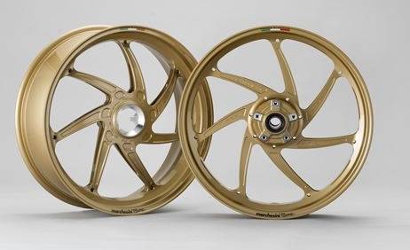 MARCHESINI - M7RS - GENESI - FORGED ALUMINUM WHEELSET: DUCATI 1098 / 1198 / Streetfighter, Monster 1200, Multistrada 1200/1260, Supersport