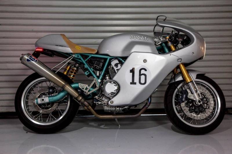 Termignoni Slip-ons for Ducati Paul Smart / Sport 1000s (monoposto) Sport Classic - (Formally Ducati Performance 96307106B)