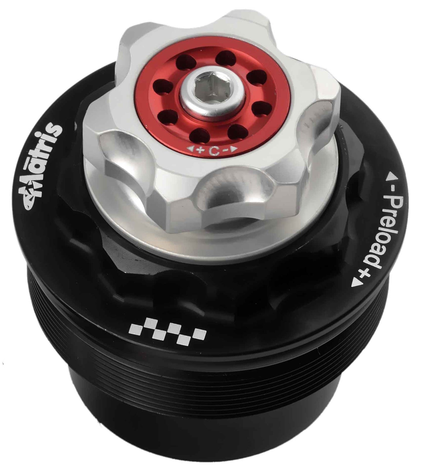 Matris F25R "Quad Valve Asymmetric" Hydraulic Fork Cartridge Kit for the Triumph Daytona 660 (LG20) '2024