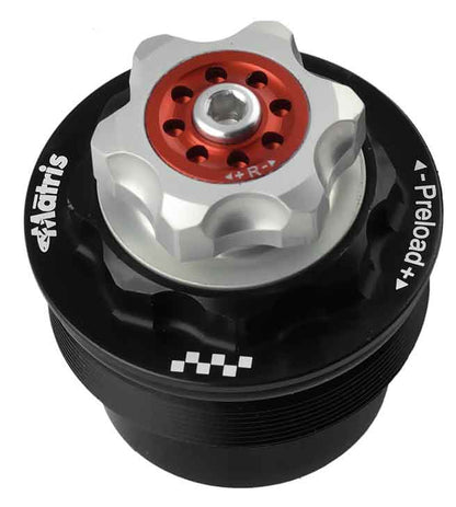 Matris F25R "Quad Valve Asymmetric" Hydraulic Fork Cartridge Kit for the Triumph Daytona 660 (LG20) '2024
