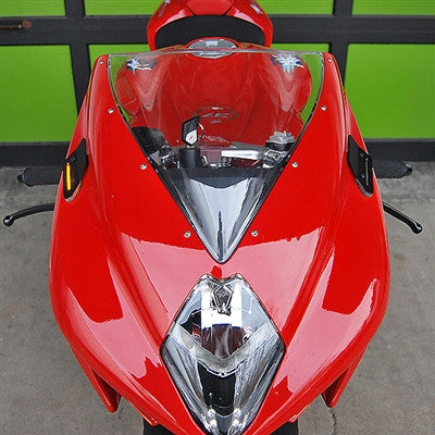 New Rage Cycles (NRC) MV Agusta F3/F4 Mirror Block Off Turn Signals