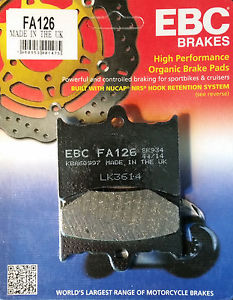EBC Brakes Double-H Sintered Superbike Brake Pads Rear - FA126R