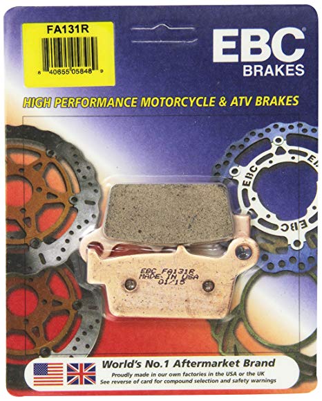 EBC Brakes Double-H Sintered Superbike Brake Pads Rear - FA131R