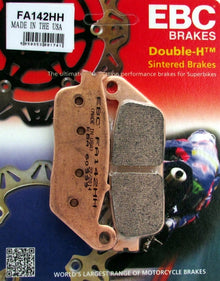 EBC Brakes Double-H Sintered Superbike Brake Pads Front - FA142HH