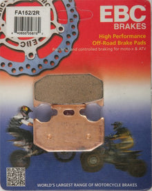 EBC Brakes Double-H Sintered Superbike Brake Pads Rear - FA152/2R