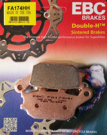 EBC Brakes Double-H Sintered Superbike Brake Pads Rear - FA174HH